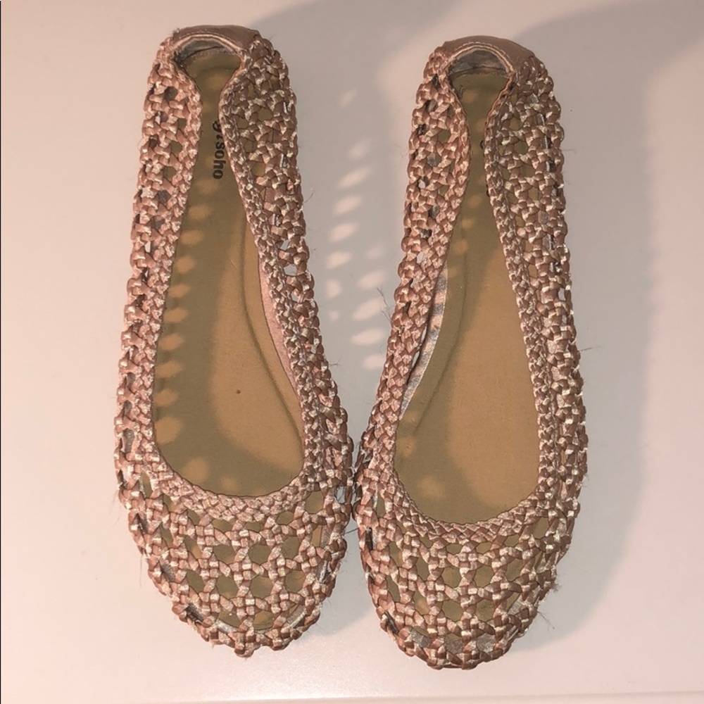 Zigi soho tan flats size 9.5